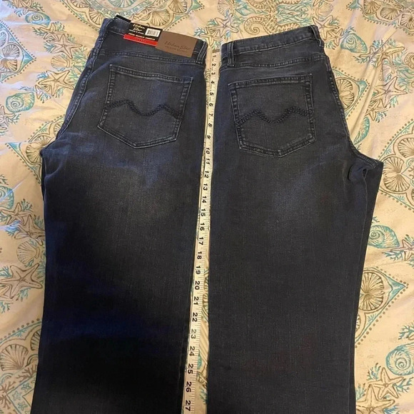 Urban Star Men’s Stretch Relaxed fit straight leg dark blue #29 - Picture 6 of 12